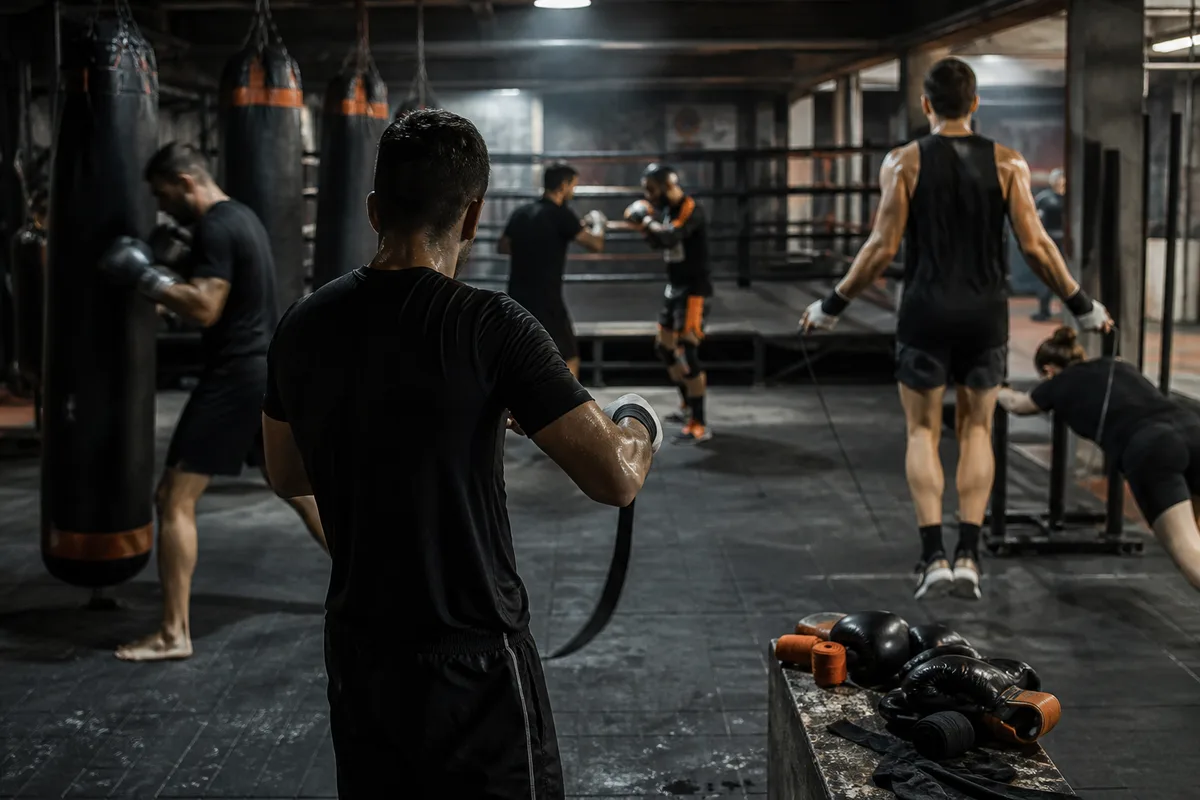 Une semaine type d'entraînement en sport de combat
